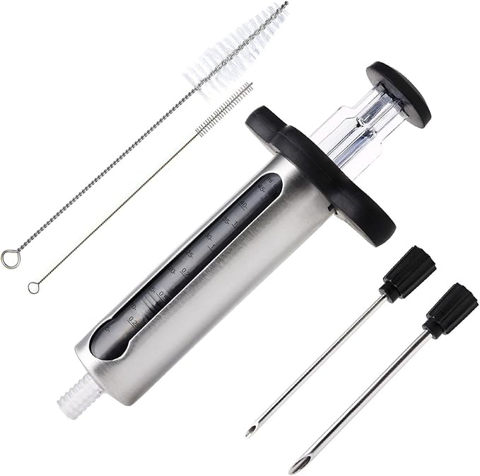 KAYCROWN Best Utensils Meat Injector Stainless Steel