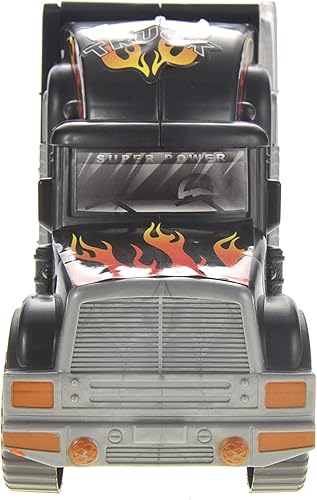 Miniatura 9 de PowerTRC Camión de transporte de juguete  Camión transportador de juguete  Gran juguete para niños que aman los camiones y vehículos de acción