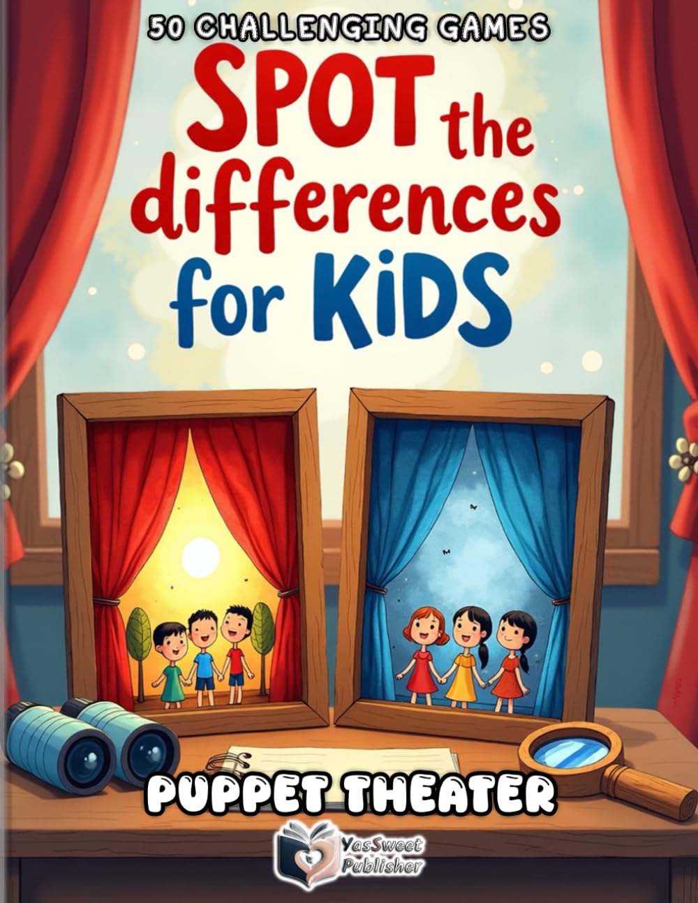 Spot the Differences for Kids: Fun Spot the Difference Puzzles to Improve Focus and Observation Skills