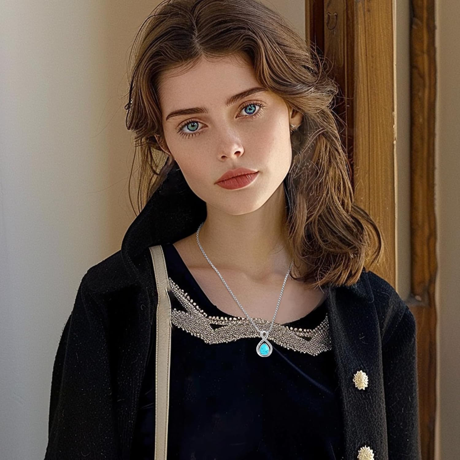 Eusense Cremation Jewelry for Ashes Urn Necklace to Put Ashes In 925 Sterling Silver Memorial Pendant Tree of Life Infinity Urn Necklaces for Ashes Necklace for Women Men - Image 8