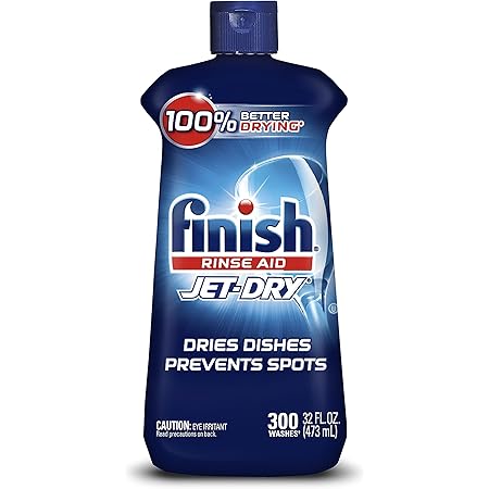 Finish Jet-dry, Rinse Agent, Ounce Blue 32 Fl Oz