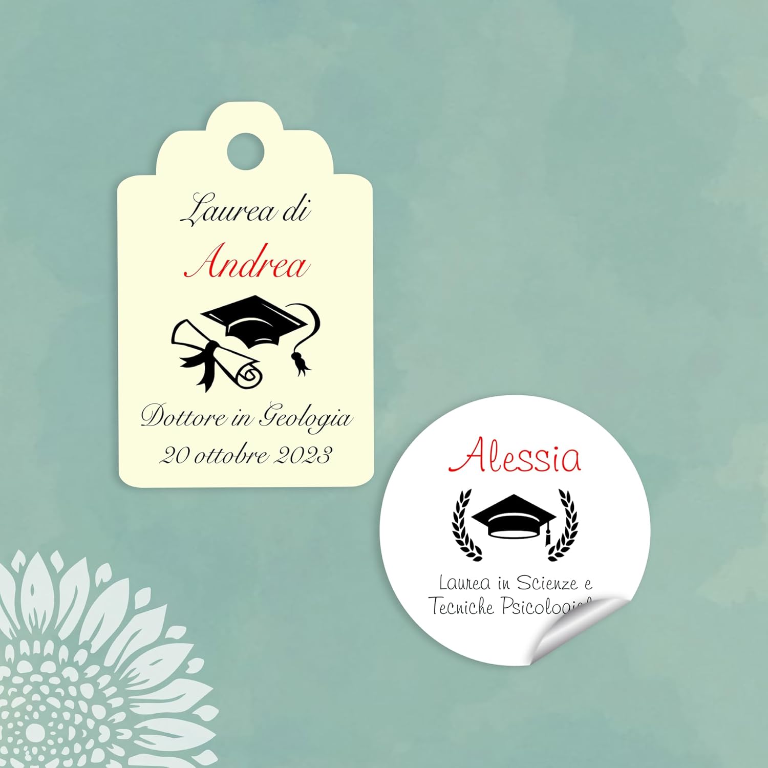 100 Adesivi, Etichette Personalizzati - PERSONALIZZALO QUI - Etichette Aziendali - Logo Azienda - Carica Logo, Immagine, Foto - Adesivo Negozio - Foto 10