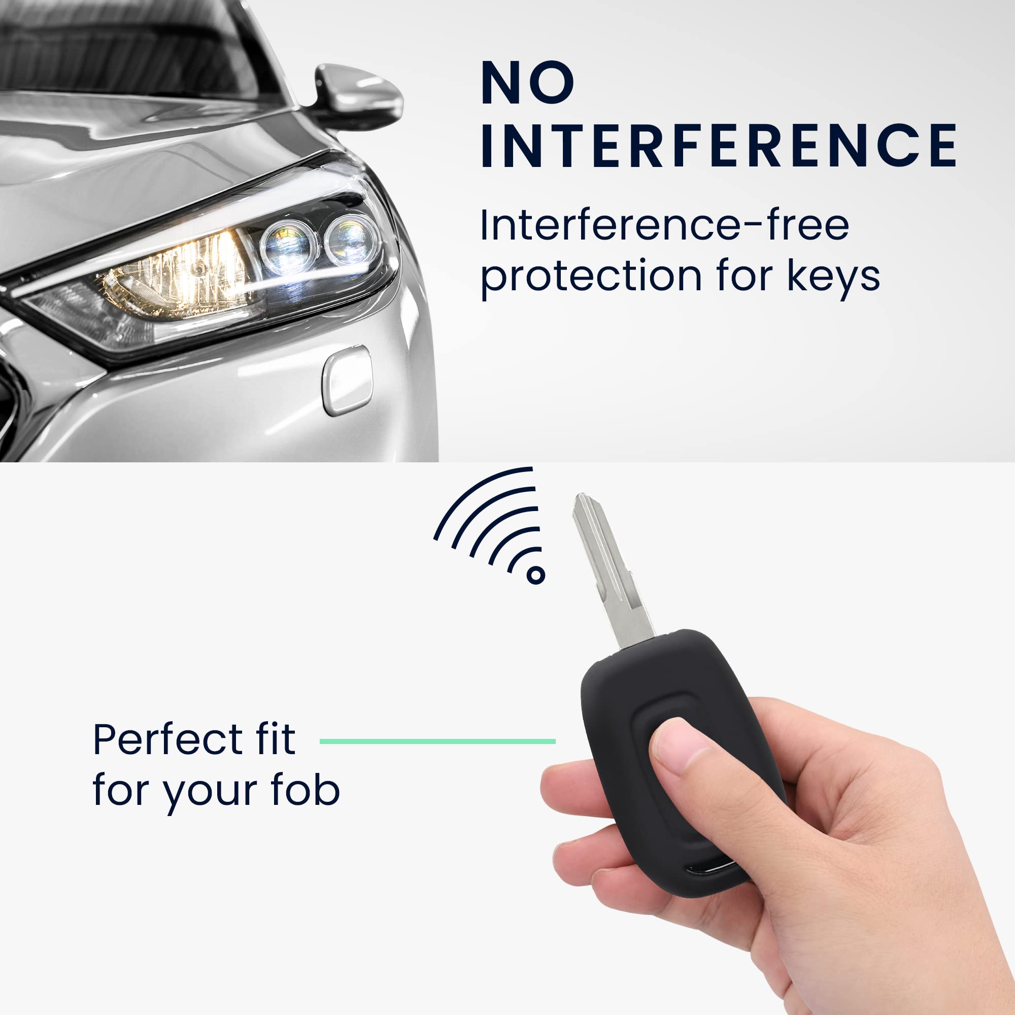 Cover Per Telecomando Auto Renault E Dacia - Custodia In Silicone Con Design Rally, 2 Tasti - Foto 8