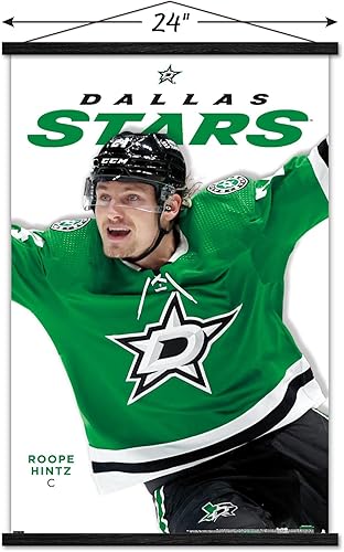 Miniatura 3 de Trends International NHL Dallas Stars Roope Hintz Feature Series 23 Wall Poster with Magnetic Frame
