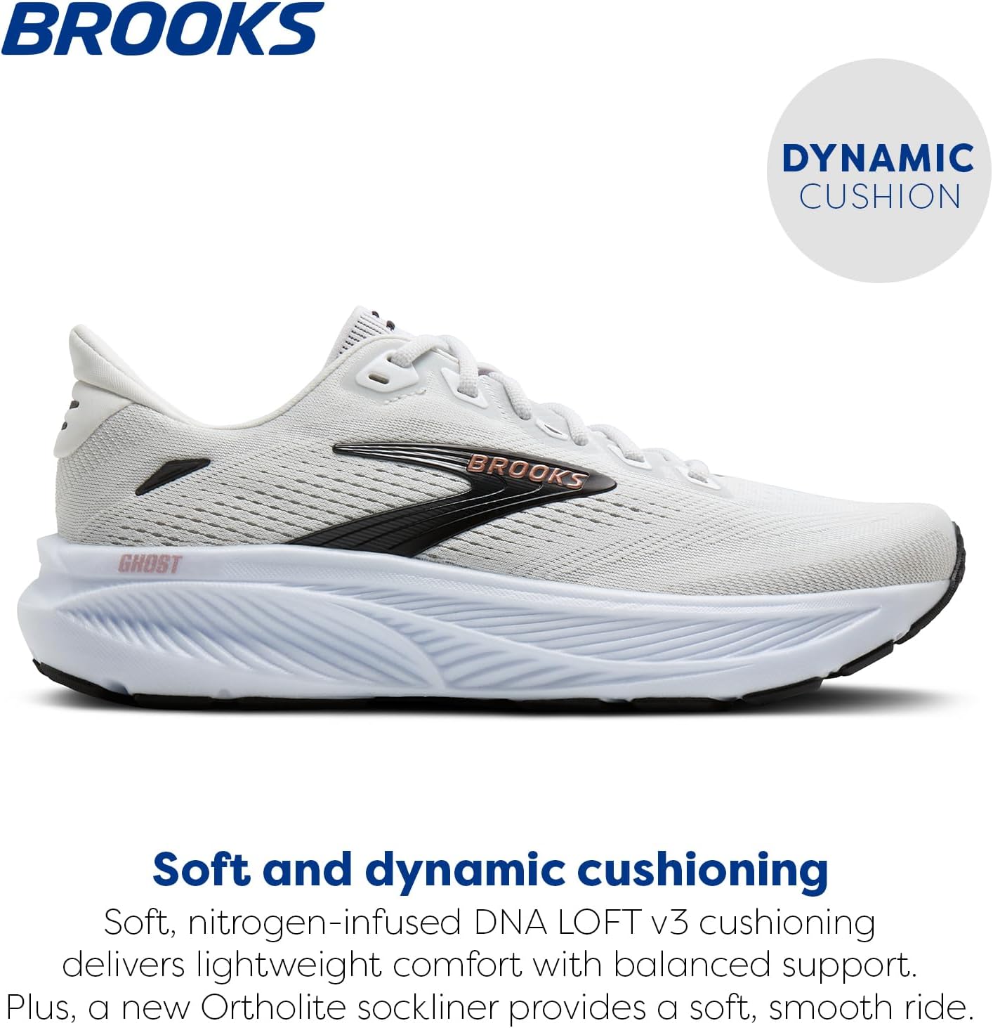 Brooks Women’s Ghost 18 Neutral Running & Walking Shoe