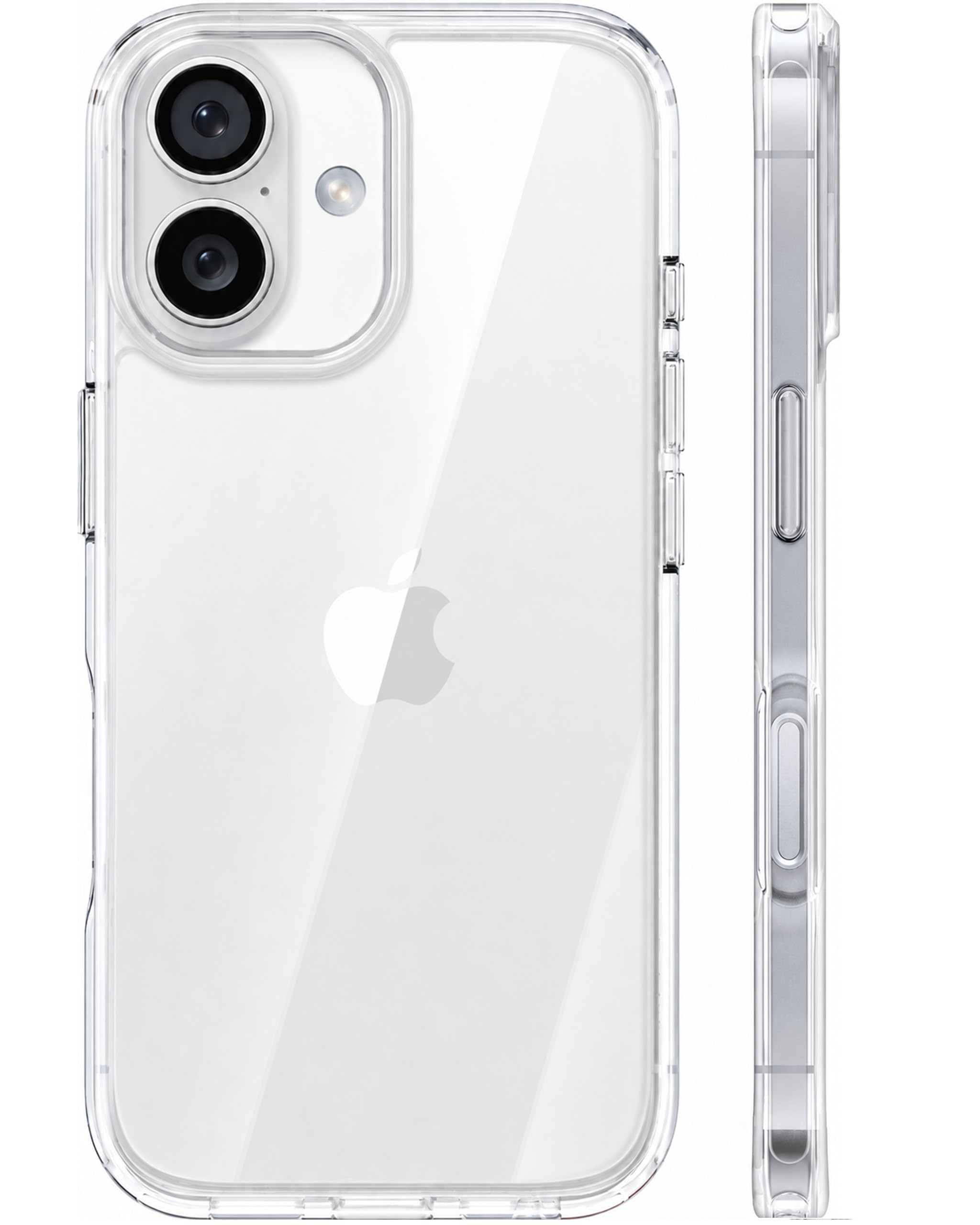 TORRAS for iPhone 17 Case Crystal Clear, Anti-Yellowing, Clear 6.3" | [Military-Grade Protection] Ultra Slim Transparent Anti-Scratch Back, Soft Bumper, Non-Slip Protective Case for iPhone 17 Global Recycled Standard Global Recycled Standard Global Recycled Standard