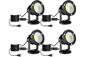 Led Spotlights Outdoor, Warm White 12W Spot Lights Indoor,120V Ceiling Light,Landscape Lighting...