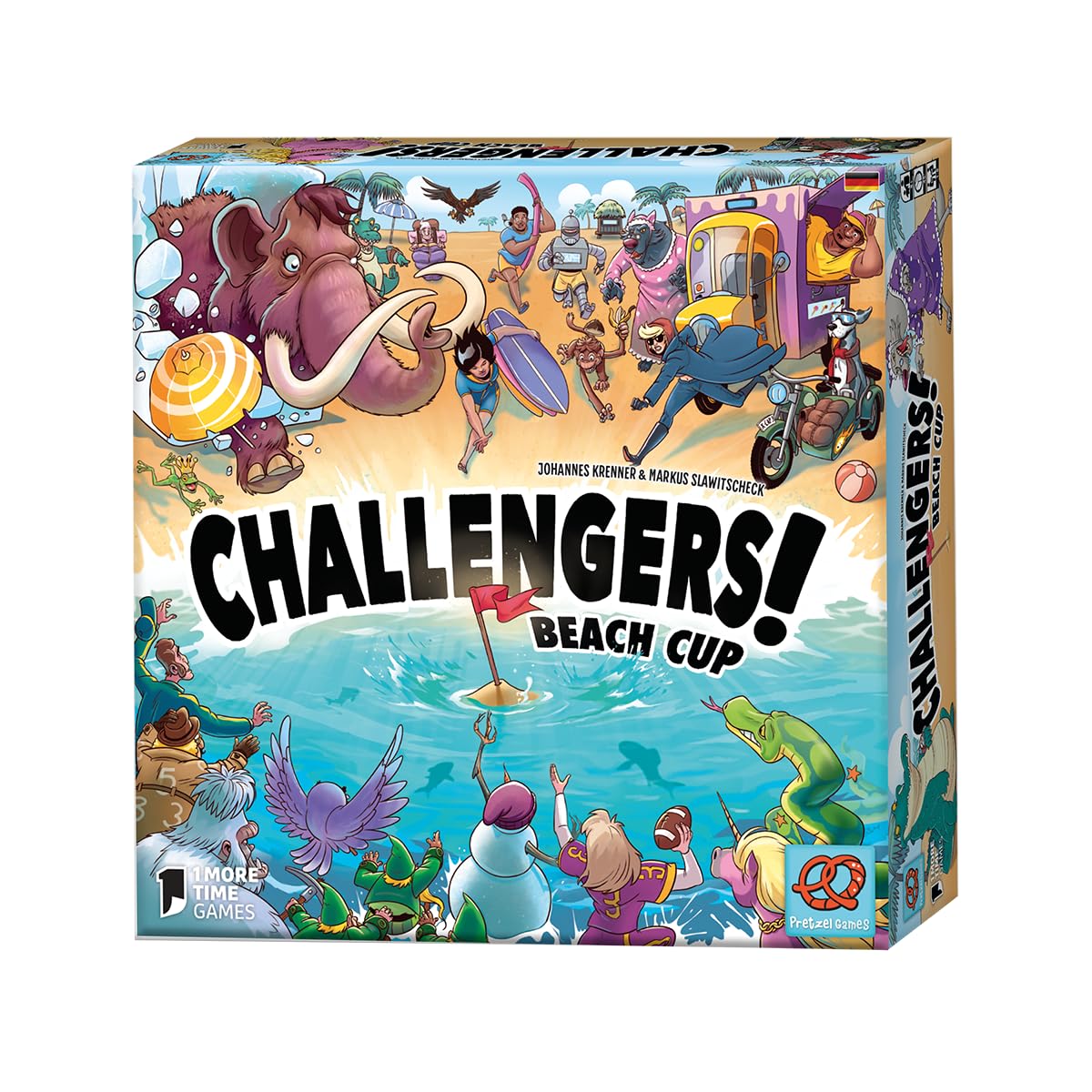 Challengers Beach Cup Gioco, Colore Multi-Colored, PRGD0005 - versione tedesca