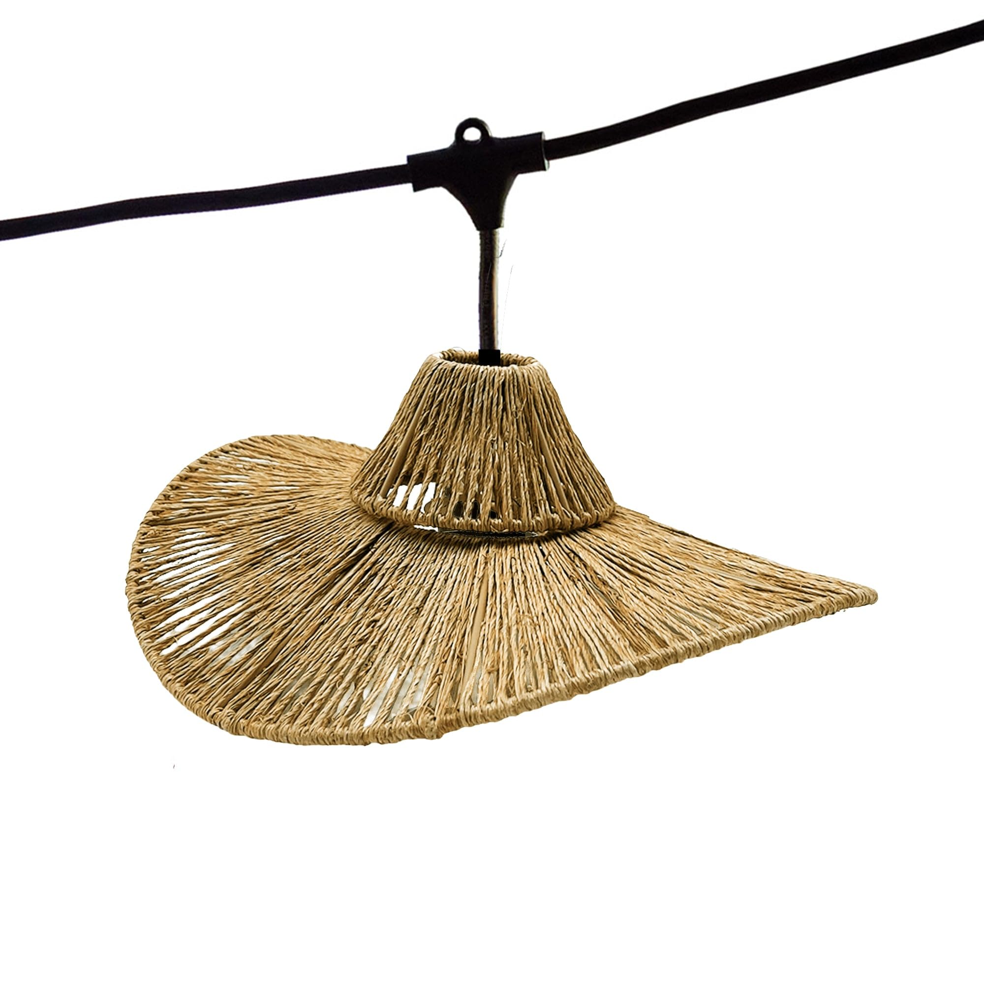 Lumisky WAVY LIGHT Lichterkette für den Außenbereich, 7 Lampen, E27-Fassung, warmweiß, 6 m
