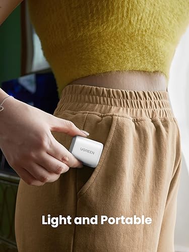 Miniatura 7 de UGREEN Cargador USB C de 30 W, Nexode plegable GaN PPS compacto y rápido cargador de pared, adaptador de corriente USB-C compatible con Galaxy S23