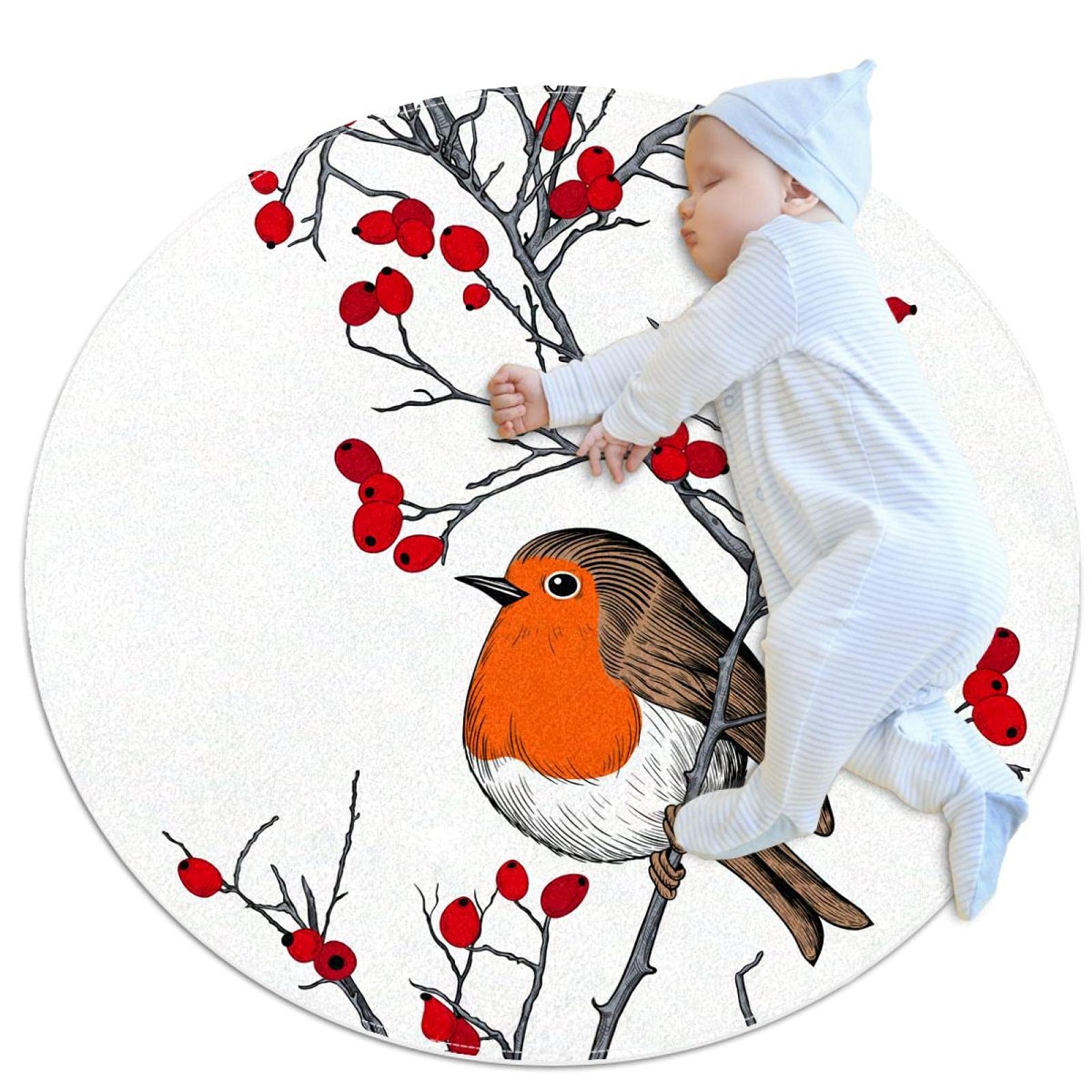 Tapis oiseau moineau JDEZ tapis de sol absorbant bain