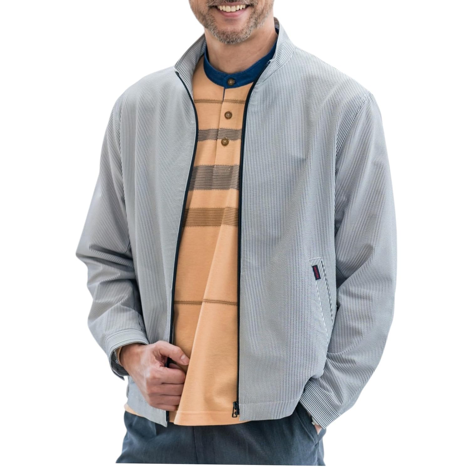 Amazon | [INSPIRE] インスパイア メンズ ブルゾン 撥水 軽い 軽量 服