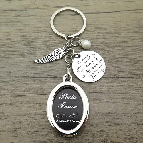 Miniatura 2 de Simdes Dije de ramo conmemorativo nupcial para marco de fotos de memoria de boda y llavero