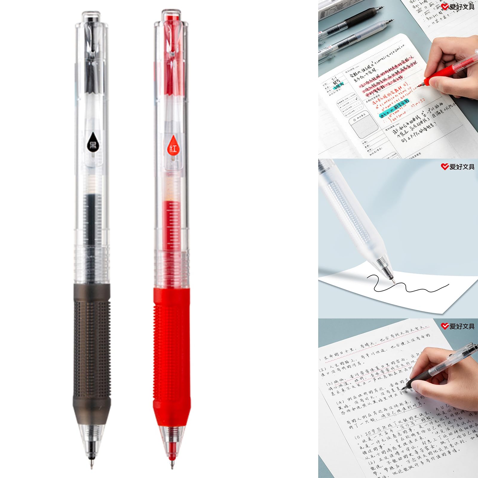 Rollerball Pen Fine Point Pens 0 5mm Extra-Thin Fine Tip Pens Gel Liquid Rolling Point Writing Pens for — view 2