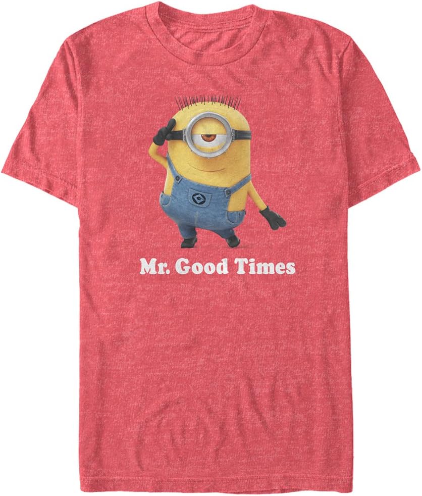 Fifth SunMen's Despicable Me Minion Mr. Good Times T-Shirt