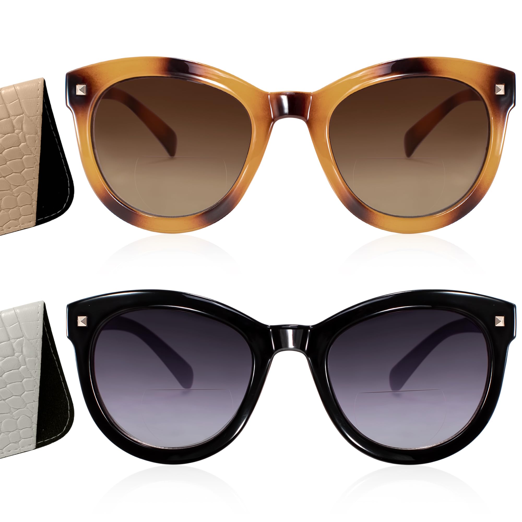 Bundle Women\'s Sunglasses - Black and Brown Collection TY9071U 189613 57MM Dark Tortoise/Black / Brown Gradient  main image 2