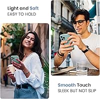 Vista 313 de FireNova Designed for iPhone 13 Pro Max Case, Silicone [Camera Protection] Phone Case with [2 Screen Protectors], Soft Anti-Scratch Microfiber Deep