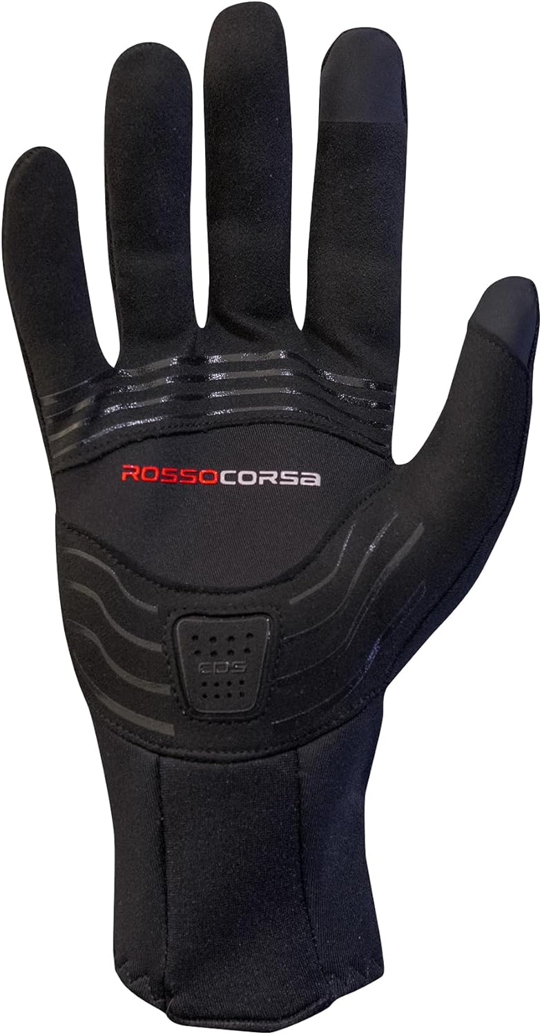 CASTELLI Men’s Perfetto ROS 2 Glove, Windproof Cycling Gloves, Median Nerve Protection, Touchscreen Compatible & Grip Zones - Image 5