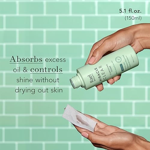 Miniatura 6 de Rael Miracle Bundle - Cubierta invisible para manchas (96 unidades), tóner aclarante transparente Miracle (5.1 onzas líquidas)