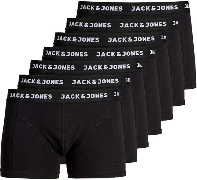 Jack & Jones Bokserki (szorty) Mężczyźni Jachuey (7 w zestawie)
