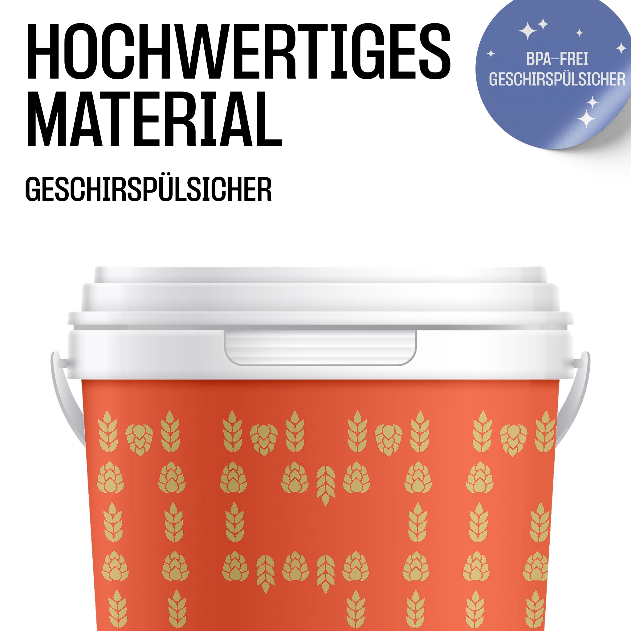 Hopline Bierbrauset Helles - Bier selber brauen - 5 Liter - Biergeschenk - Geschenke für Männer, Väter, Freunde - Geburtstagsgeschenk - Geschenkideen für Männer- Bier- Geschenke für Männer