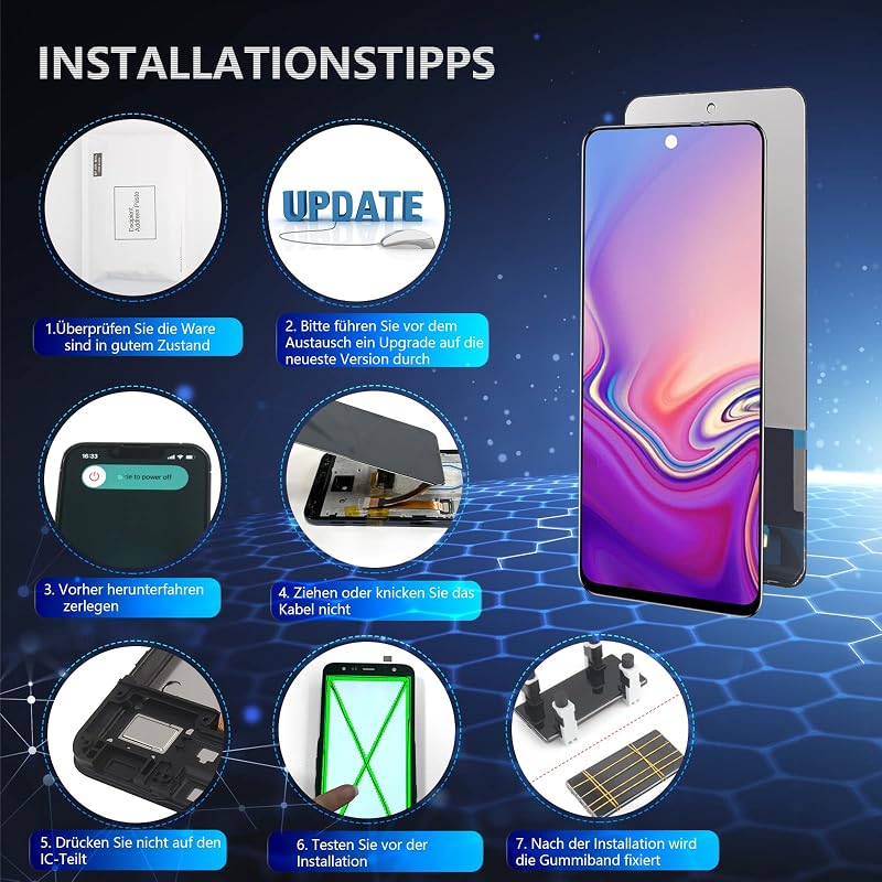 RongZy LCD Kijelző és Érintőképernyő Xiaomi Redmi Note 9S/9 Pro Telefonokhoz - Fekete Csereképernyő Szerelőkészlettel
AI: I've created a Hu