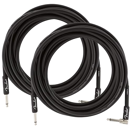 Miniatura 9 de Fender 10-Foot Professional Instrument Cable, Straight-Angle, Desert Camo - 2 Pack