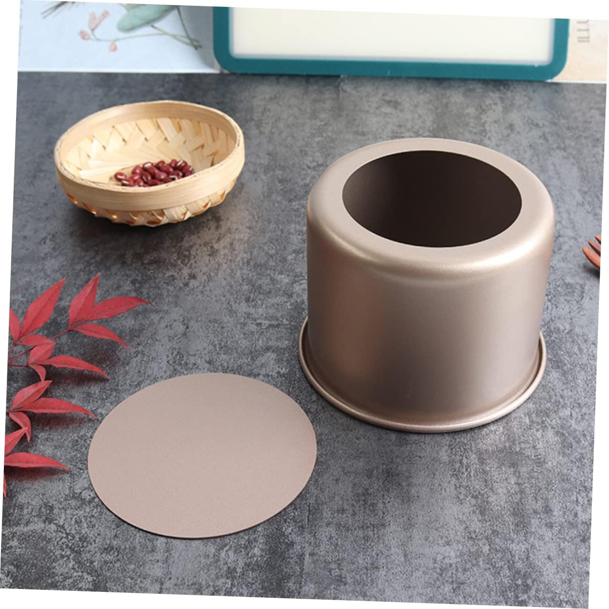 Cabilock Mold Biscuit Cutter Non-stick Baking Pan for Mousse Cheesecake Muffins and More Easy Release Convenient Household Baking