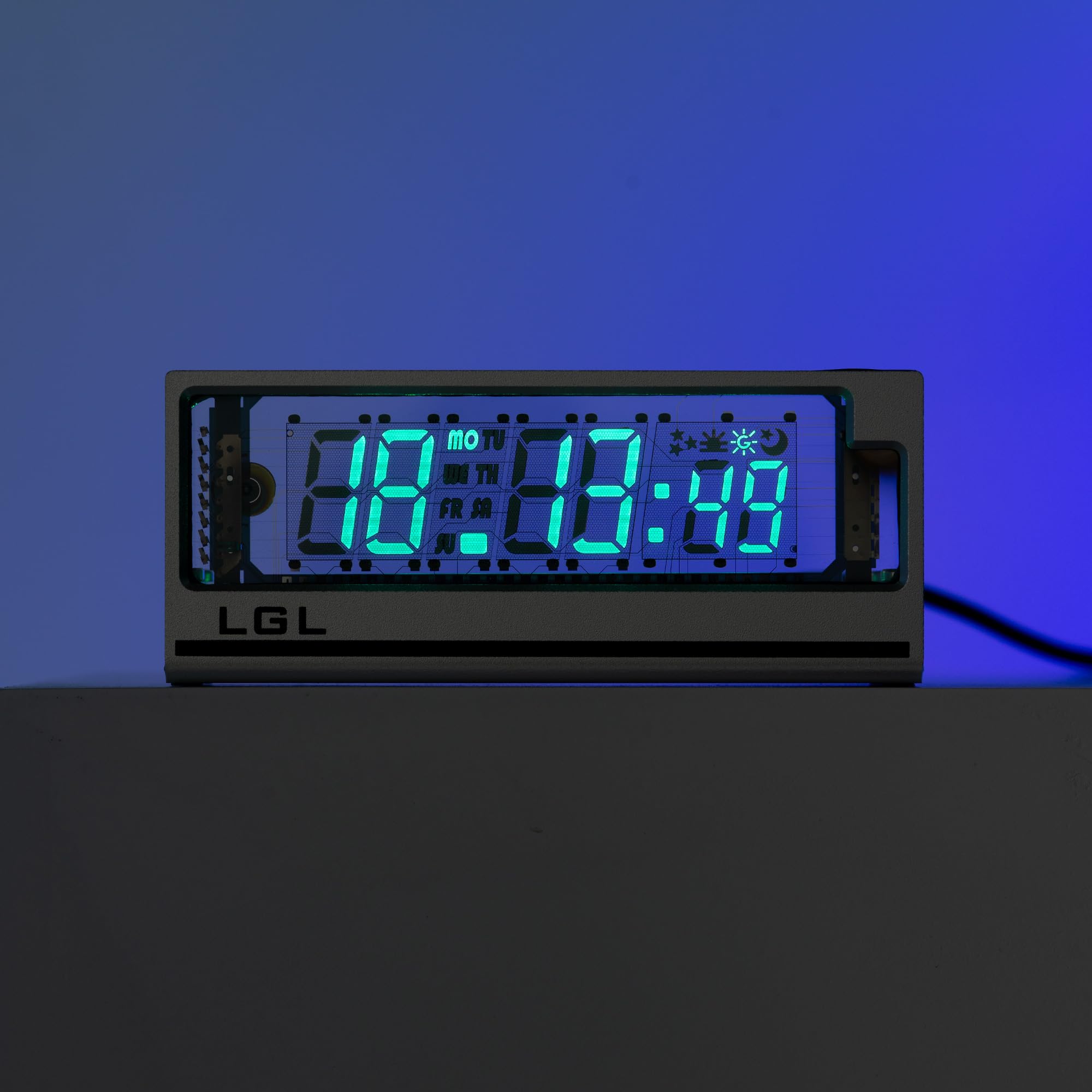 LGL VFD真空蛍光表示時計Wi-Fi Amazon.co.jp: LGL Studio VFD Clock | ニキシー管 vfd管 時計