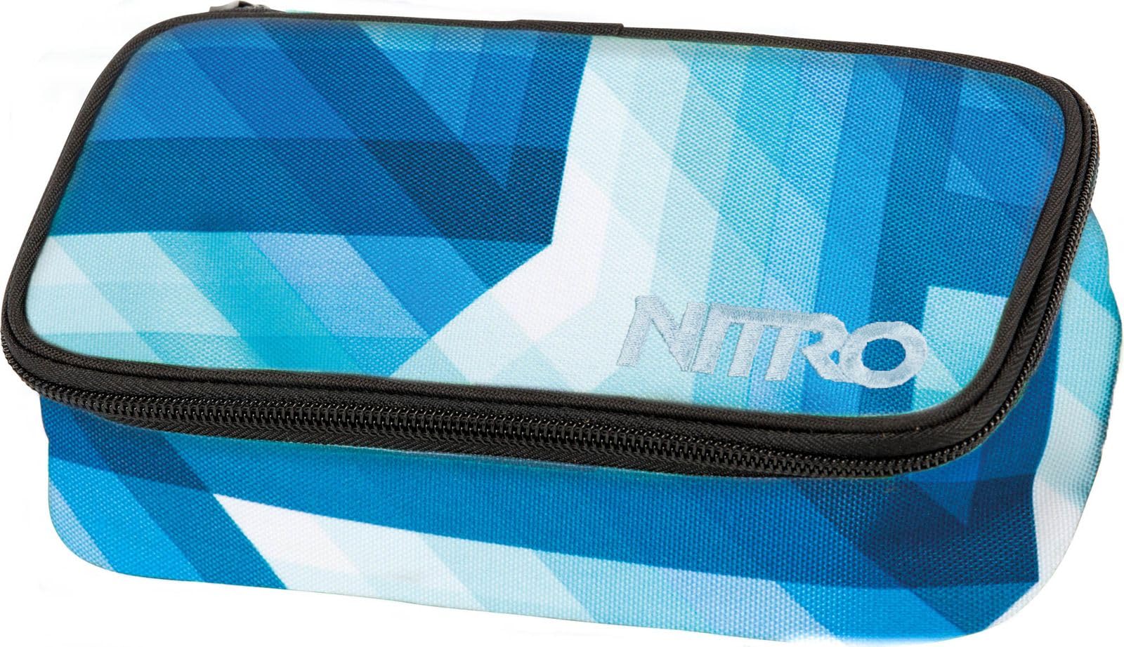 Nitro Pencil CASE XL Mäppchen, Geo Ocean, 21 x 10 x 6,5 cm, 20 x 10 x 6,5 cm