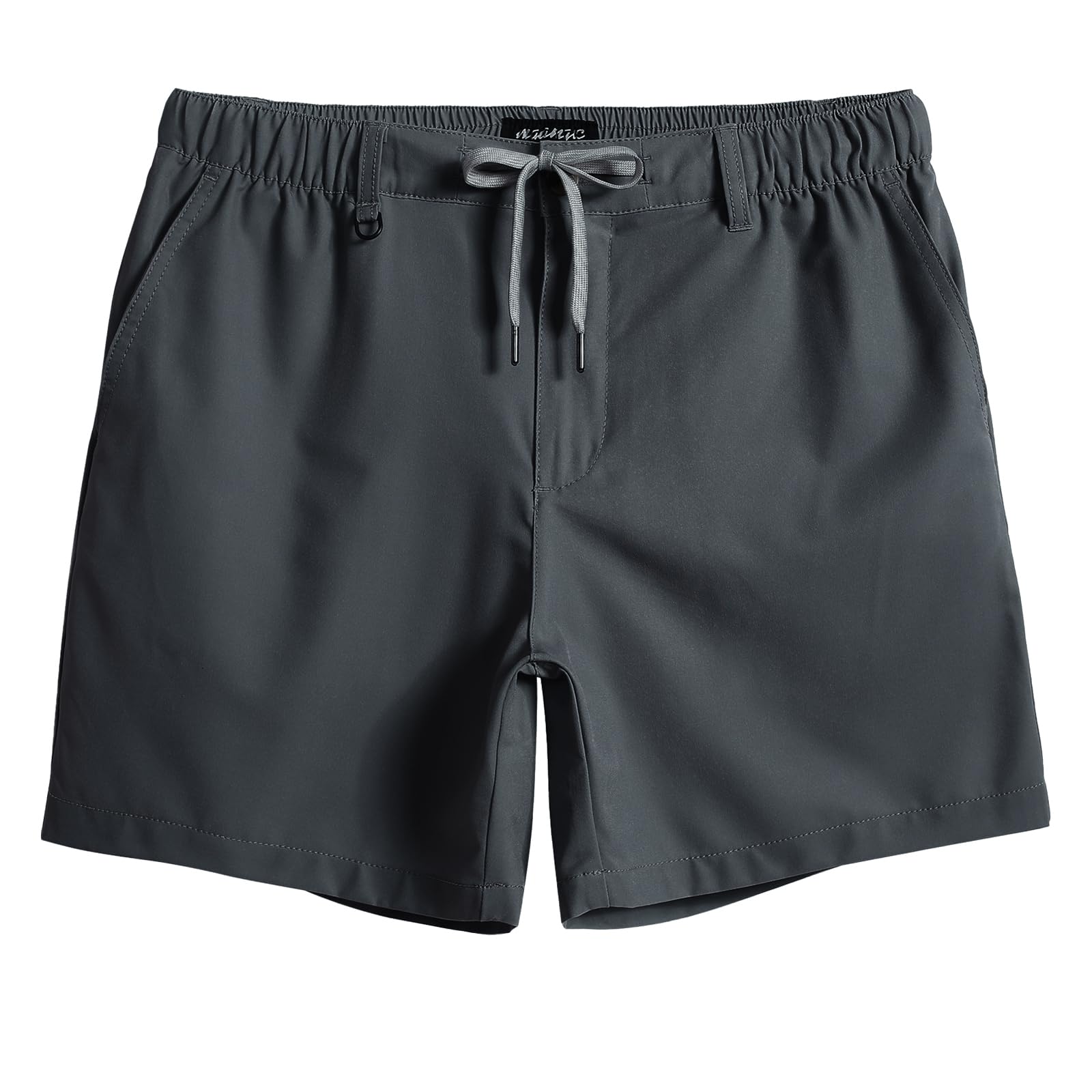 MaaMgic Shorts Herren,Kurze Hosen Herren Mit elastischem Bund Atmungsaktiv Schnelltrocknend, Stretchy & Knitterfrei Verstellbare Zugschnur 6 Taschen für Outdoor,Strand, Reisen,Wanderhose