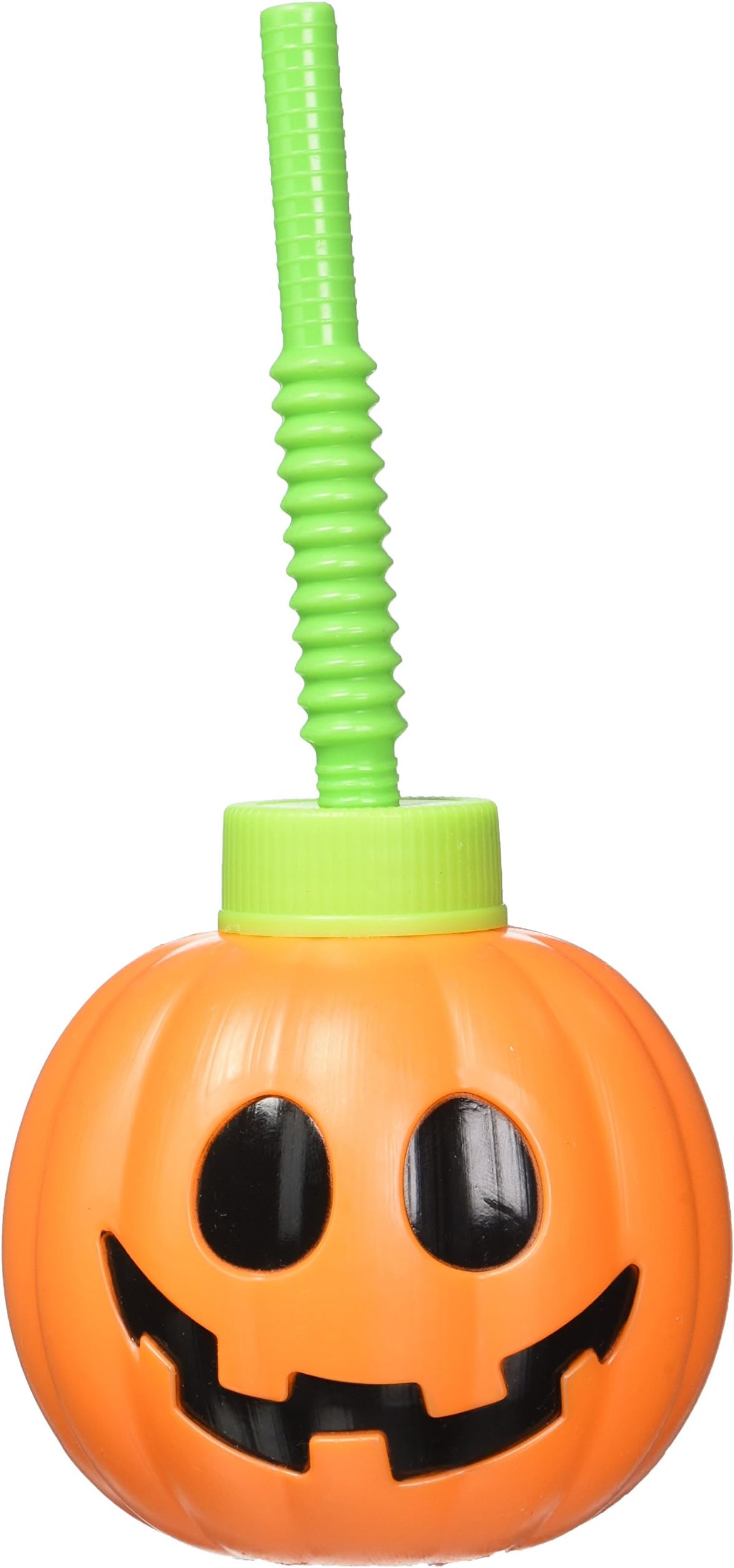 Halloween Cute Pumpkin Plastic Sipper Cup