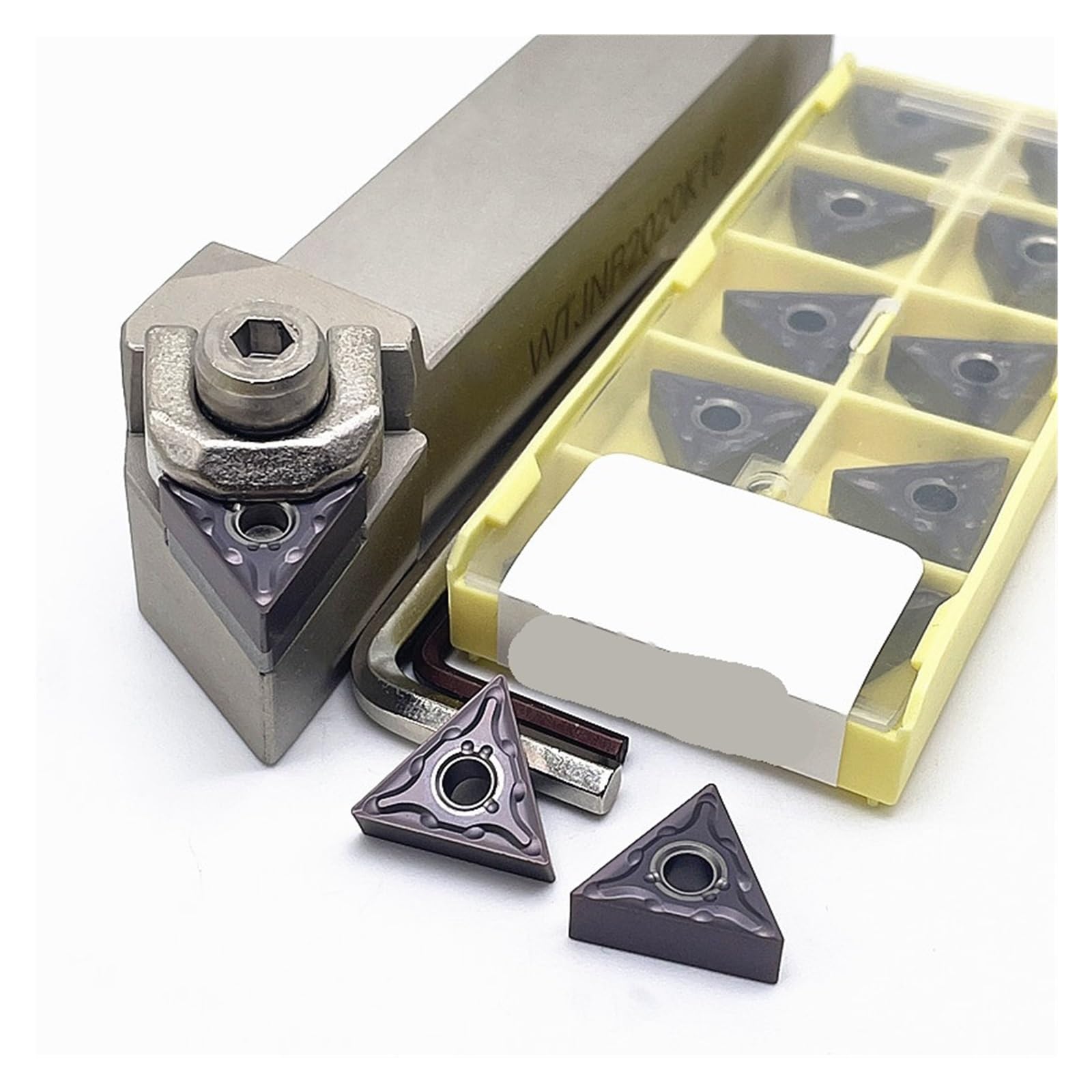 External Turning Tool Holder WTJNR1616H16 WTJNR2020K16 WTJNR2525M16 for TNMG1604 Carbide Inserts Lathe Cutting Tool(Reverse Grip,WTJNR2525M16)