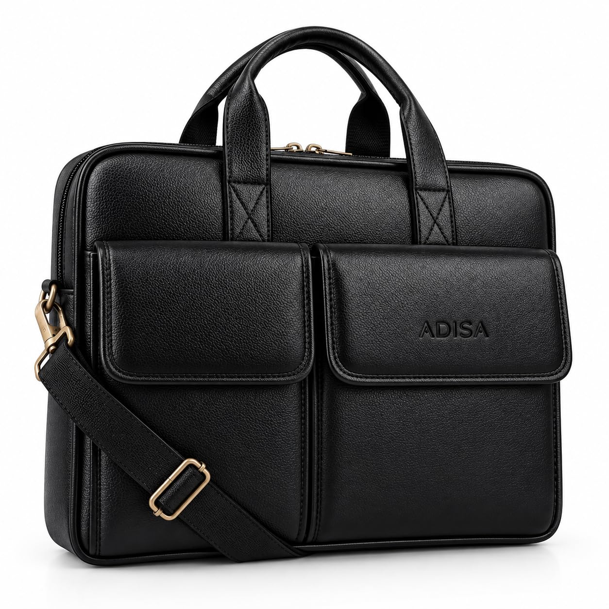 ADISA Laptop Messenger Bag - Professional Office Briefcase -9
