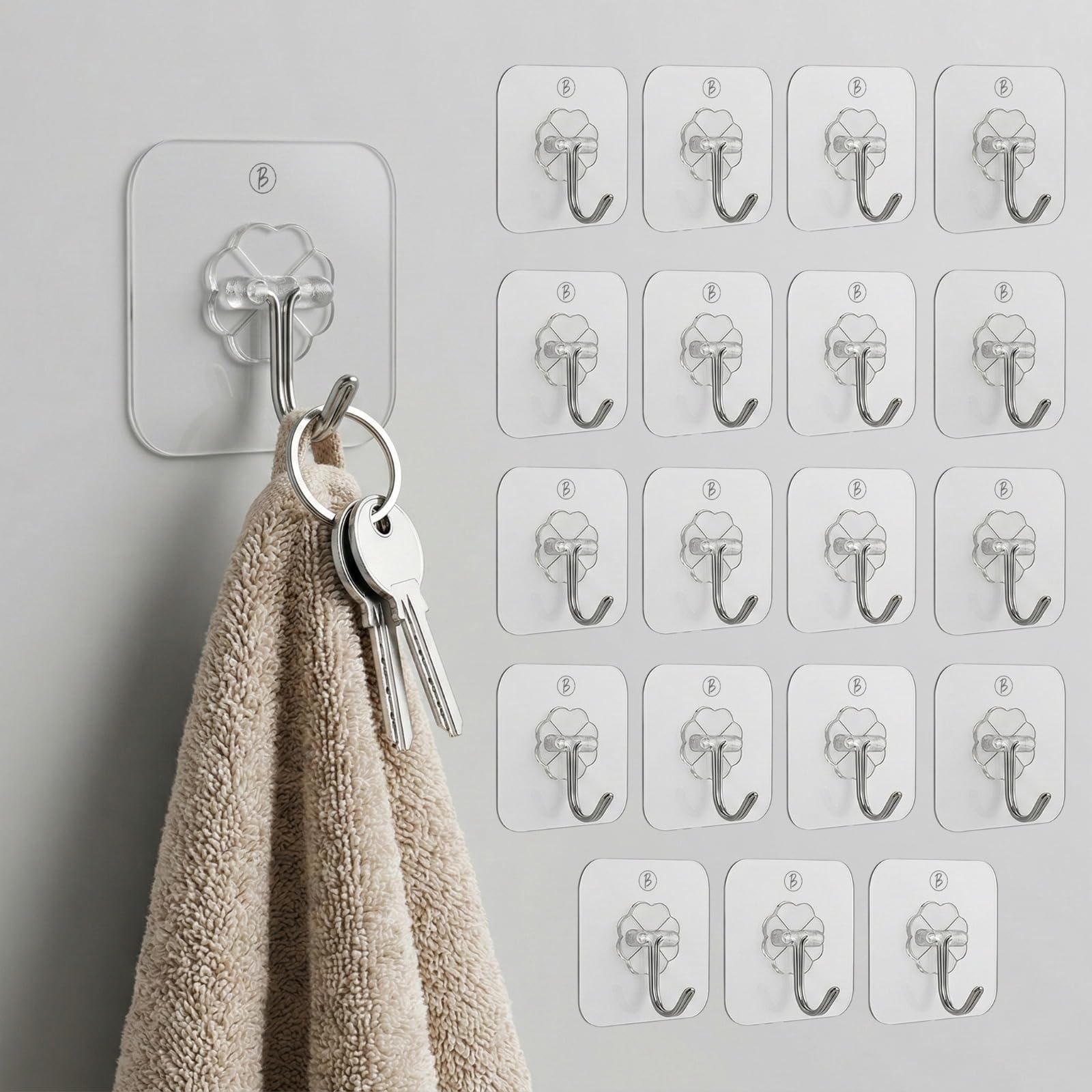 Btag Wall Hooks - Damage-Free Hanging -15