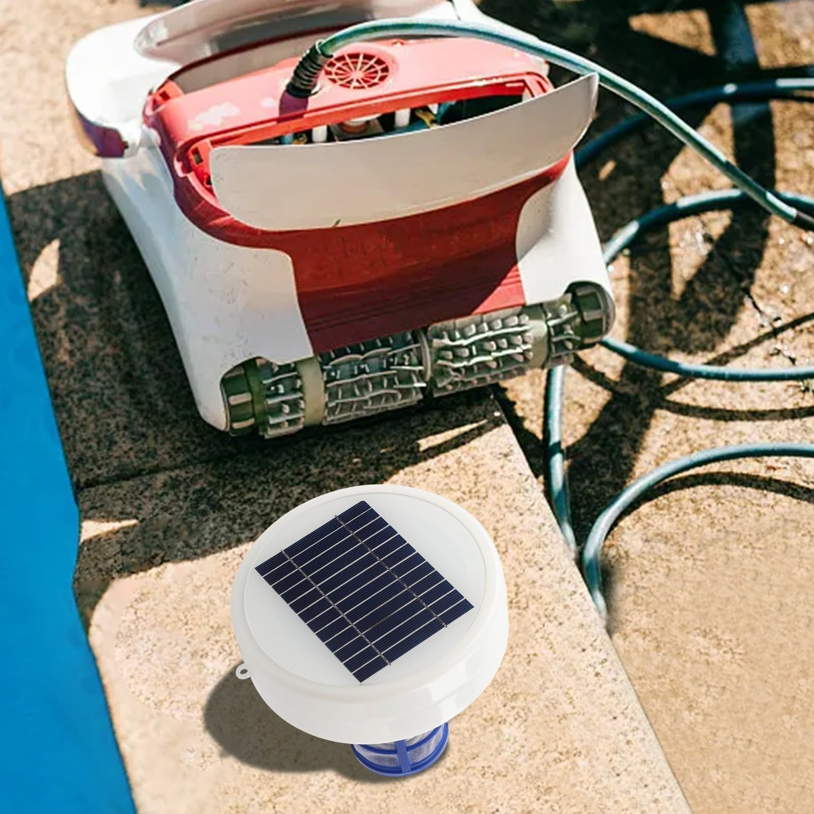 Purificatori d'acqua ionizzatori ad energia solare per piscine, spa, vasche da bagno fuori terra e interrati sistemi di acqua salata senza sostanze chimiche per la pulizia riduce gli occhi