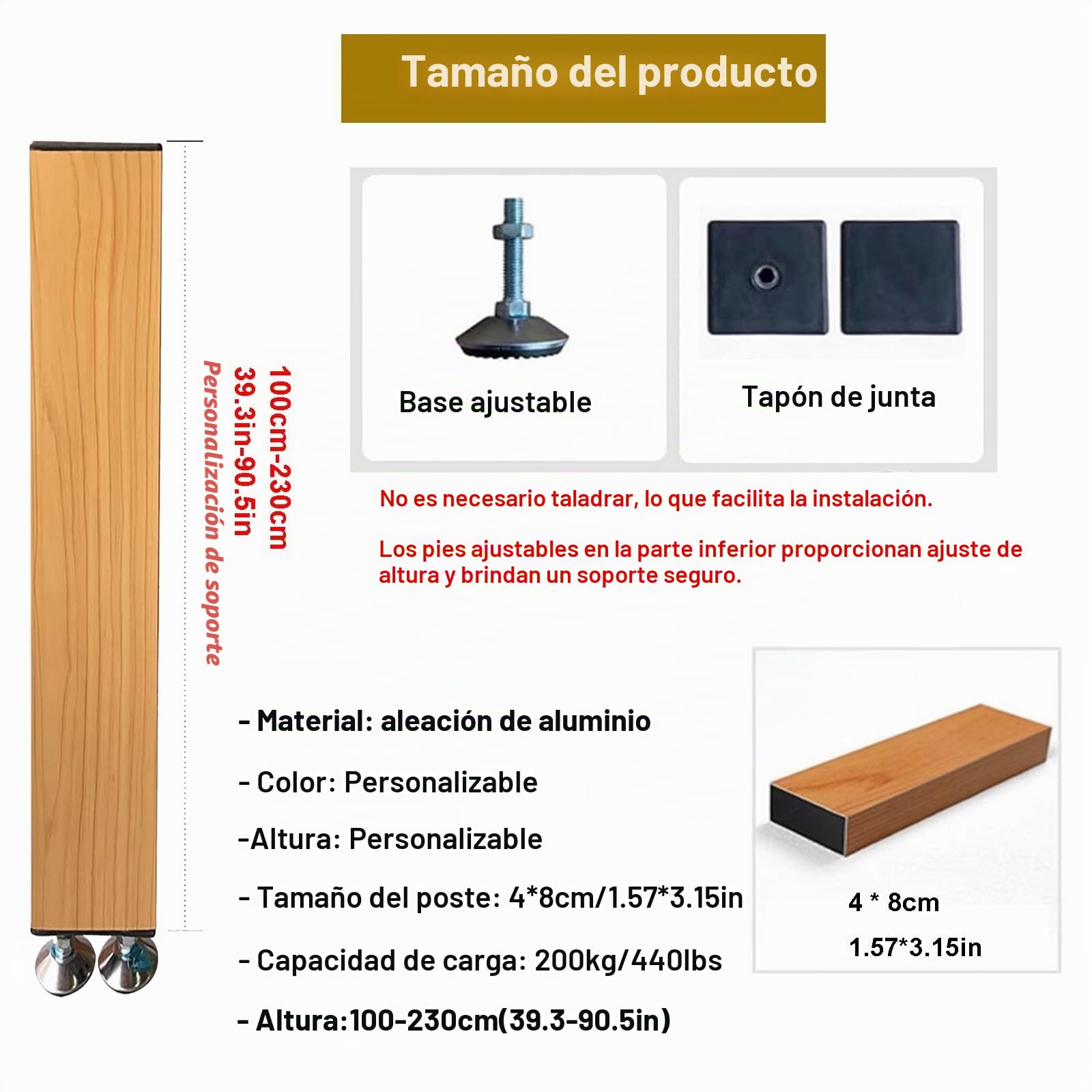 Decor Entrada de separación de Listones，Divisor de ambientes de Techo a Piso，Panel Divisor de Metal para Sala Estar, Oficina y Hotel,Decoración Piso A Techo(9root,100cm/39.3in/3.28ft)