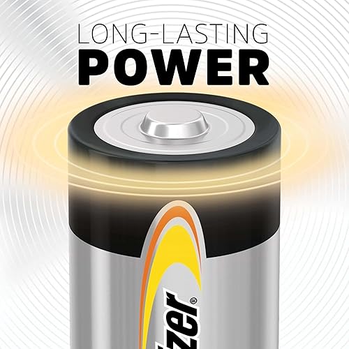 Miniatura 2 de Energizer Alkaline Power D Baterías 12 unidades (paquete de 1), pilas alcalinas de larga duración tamaño D