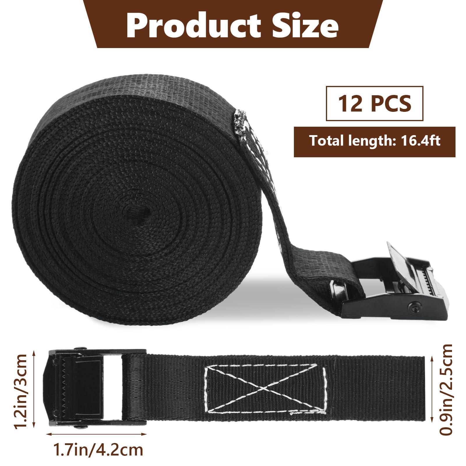 12PCS Adjustable Lashing Strap 1