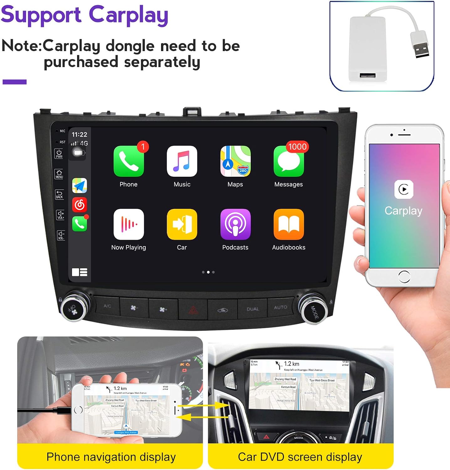 Get Special Price Android 10.0 System Car Radio Navigation for Lexus IS250 IS200 IS220 IS300 IS350 Head Unit Car GPS Stereo Multimedia Player in Dash Stereo WiFi BT