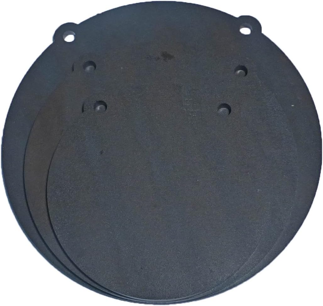 Tactical Scorpion Gear TSG-GGCB4 Combo Set AR500 3/8" x 8", 10 and 12" Steel Shooting Target Gong Laser Cut