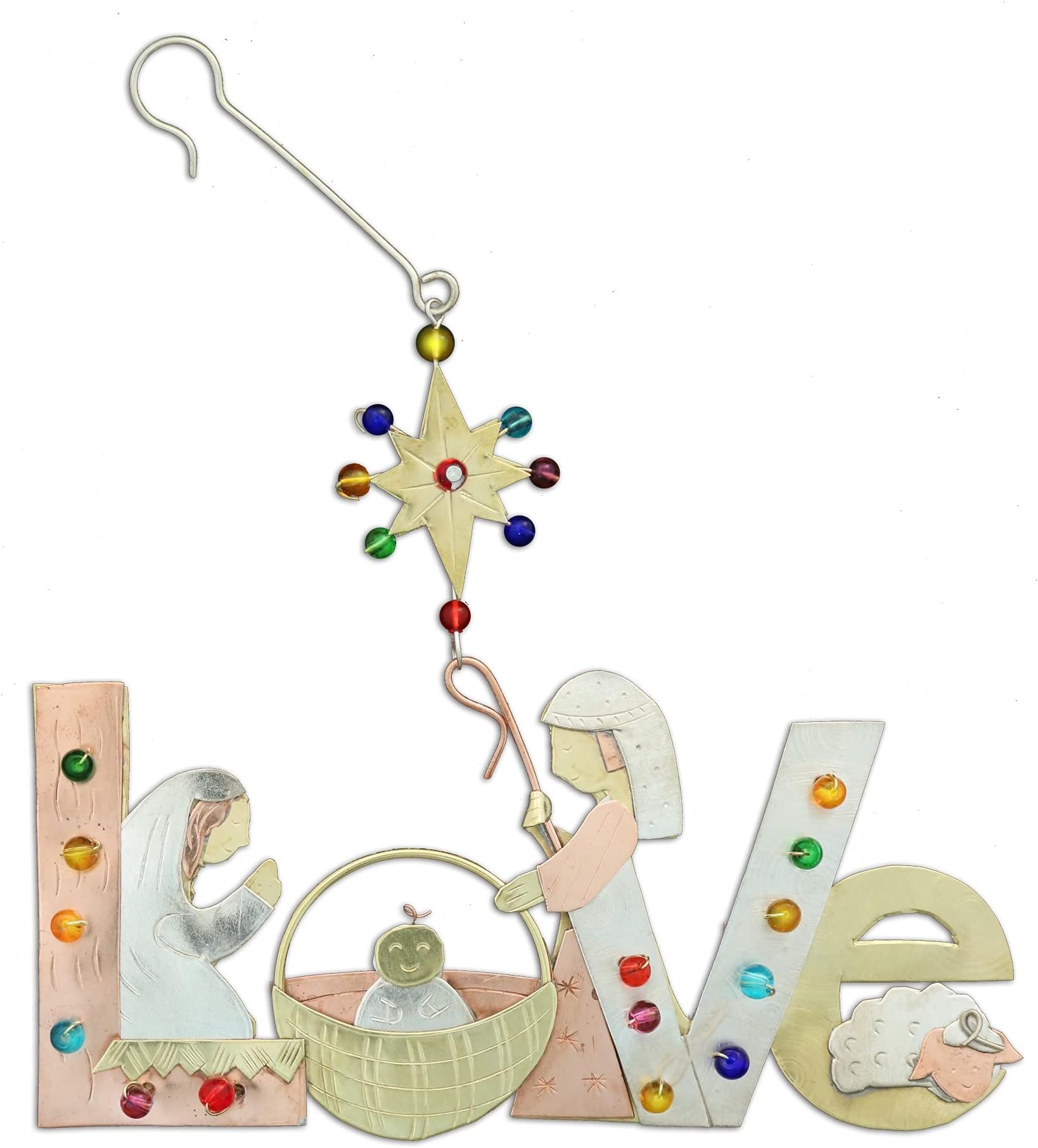 Pilgrim ImportsLove Nativity Ornament - Ethically Made