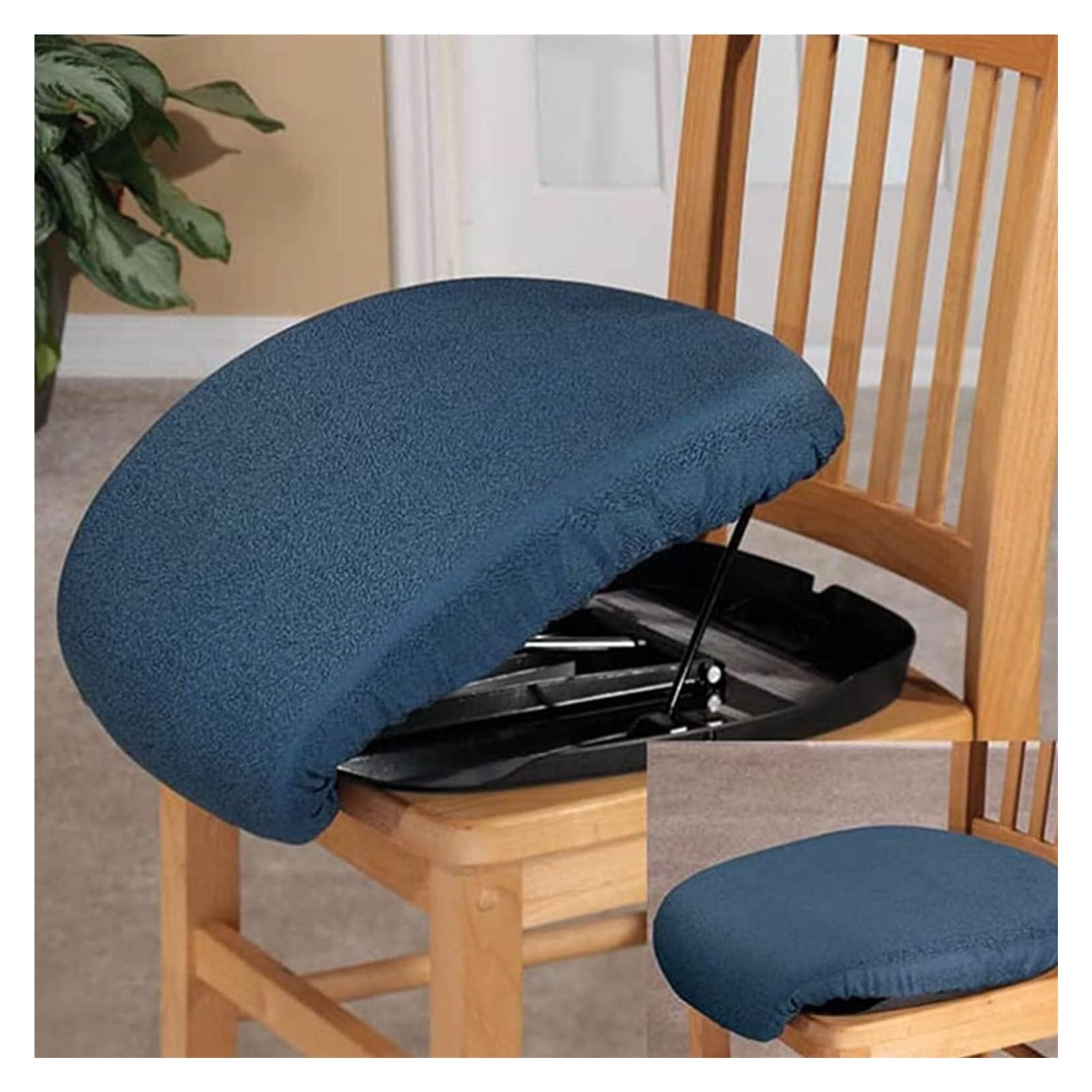 Cuscino Sollevatore per Anziani - Alzapersona Regolabile con Memory Foam, Fino a 150kg per Divano e Poltrona