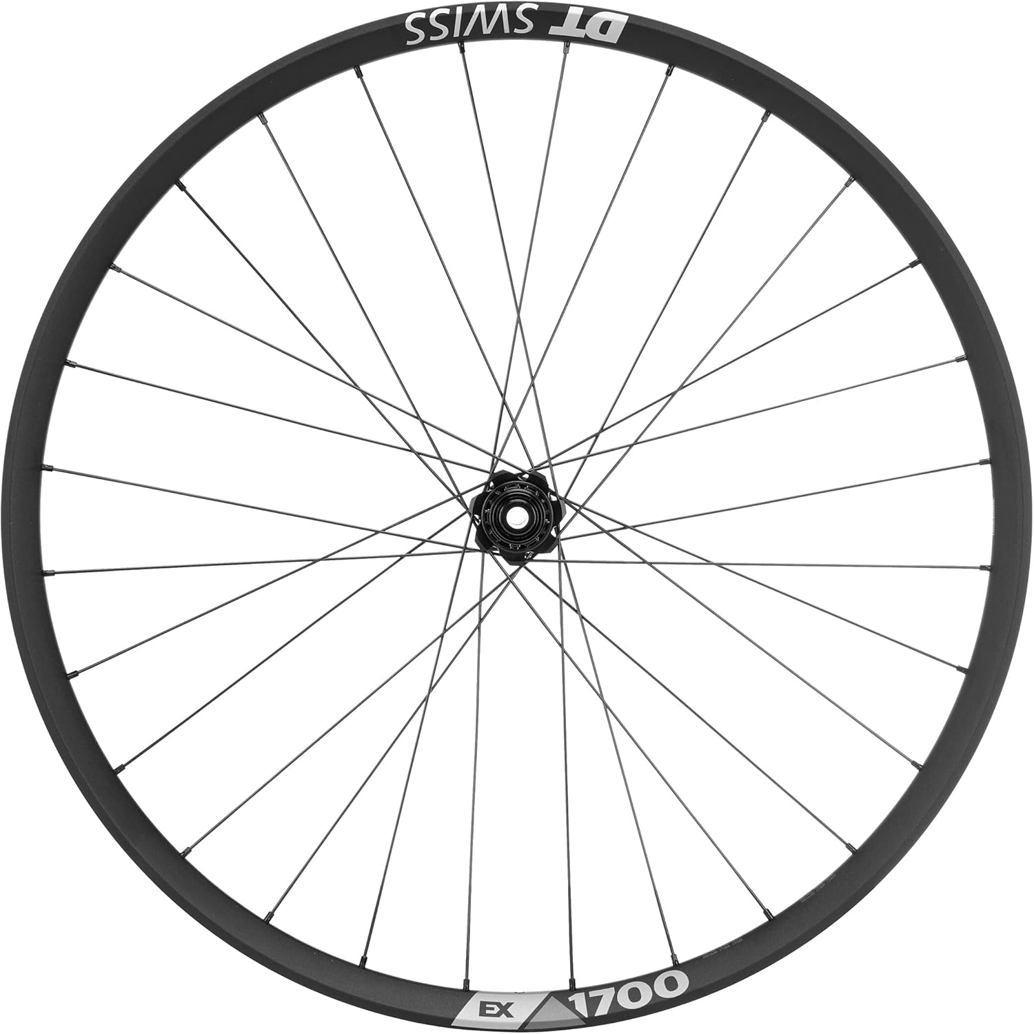 DT Swiss EX 1700 Spline Rear Wheel - 27.5", 12 x 148mm Boost, 6-Bolt, XD Driver, Black
