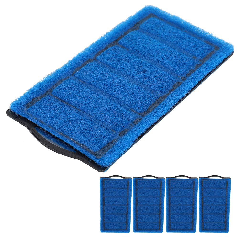 Elemento De Filtro De Acuario, Cartucho De Filtro Para Tanque De Tortuga Y Peces, 4 Piezas