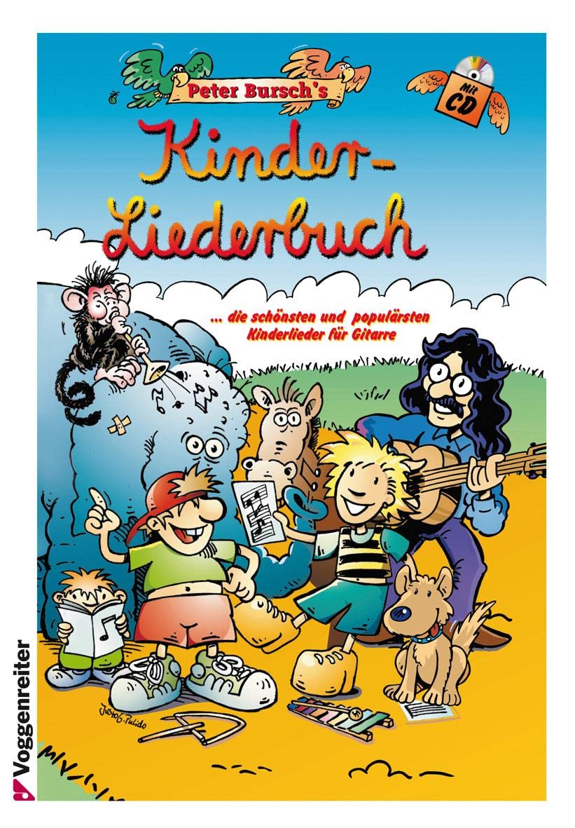 Peter Bursch's Kinder-Liederbuch: ...die schönsten und populärsten Kinderlieder für Gitarre