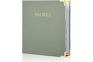 Aesthetic Recipe Scrapbook: The Perfect Customizable Cookbook