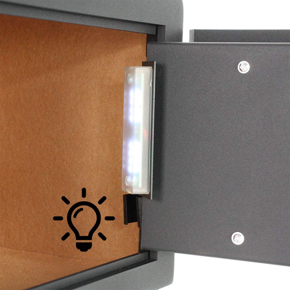 Rottner Prestige 500 Coffre-Fort pour Meuble à Serrure Électronique et Écran Tactile