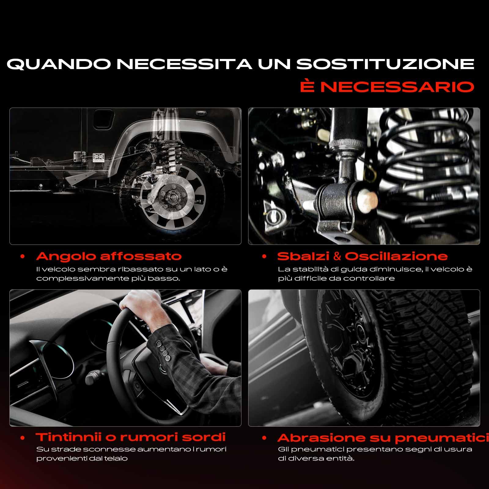 Frankberg 2x Molle di abbassamento Assale anteriore Sinistro Destro Compatibile con Fortwo Cabrio 451 2007-2025 Fortwo Coupé 451 2007-2025 Replace# 4513211404