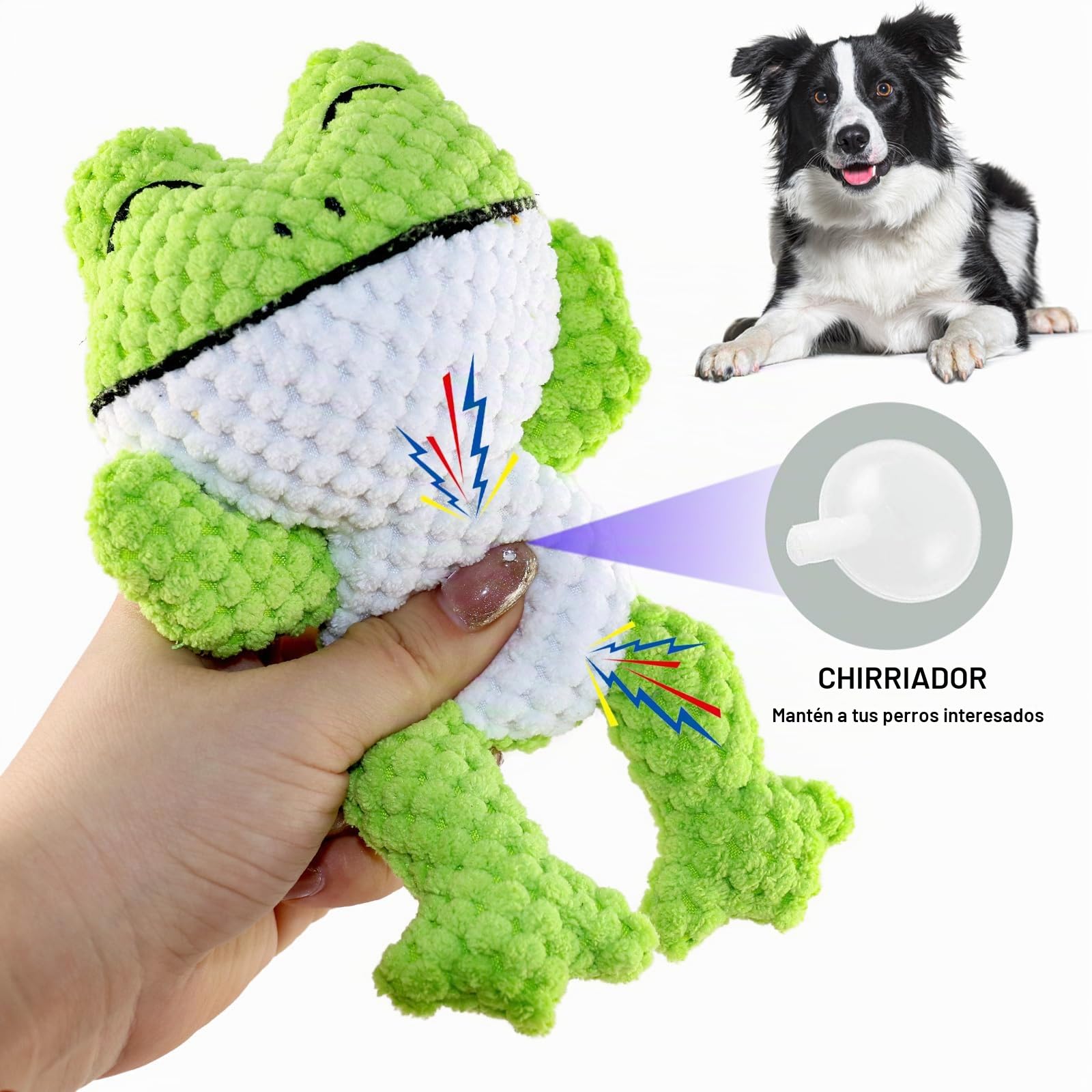 4 PCS Juguetes para Perro con Chirriador Squeaky, Lindos Interactivos Juguetes de Peluche Suave para Perros Pequeños para Aliviar el Aburrimiento, hasta 12 kg